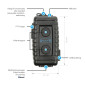 ProEquip PRO-BT Nighthawk 4.1 - BT Lapel Mic,  incl charging cable